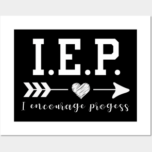 IEP I Encourage Progess Posters and Art